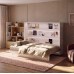Sienas gulta 140 BED CONCEPT BC-04, balts